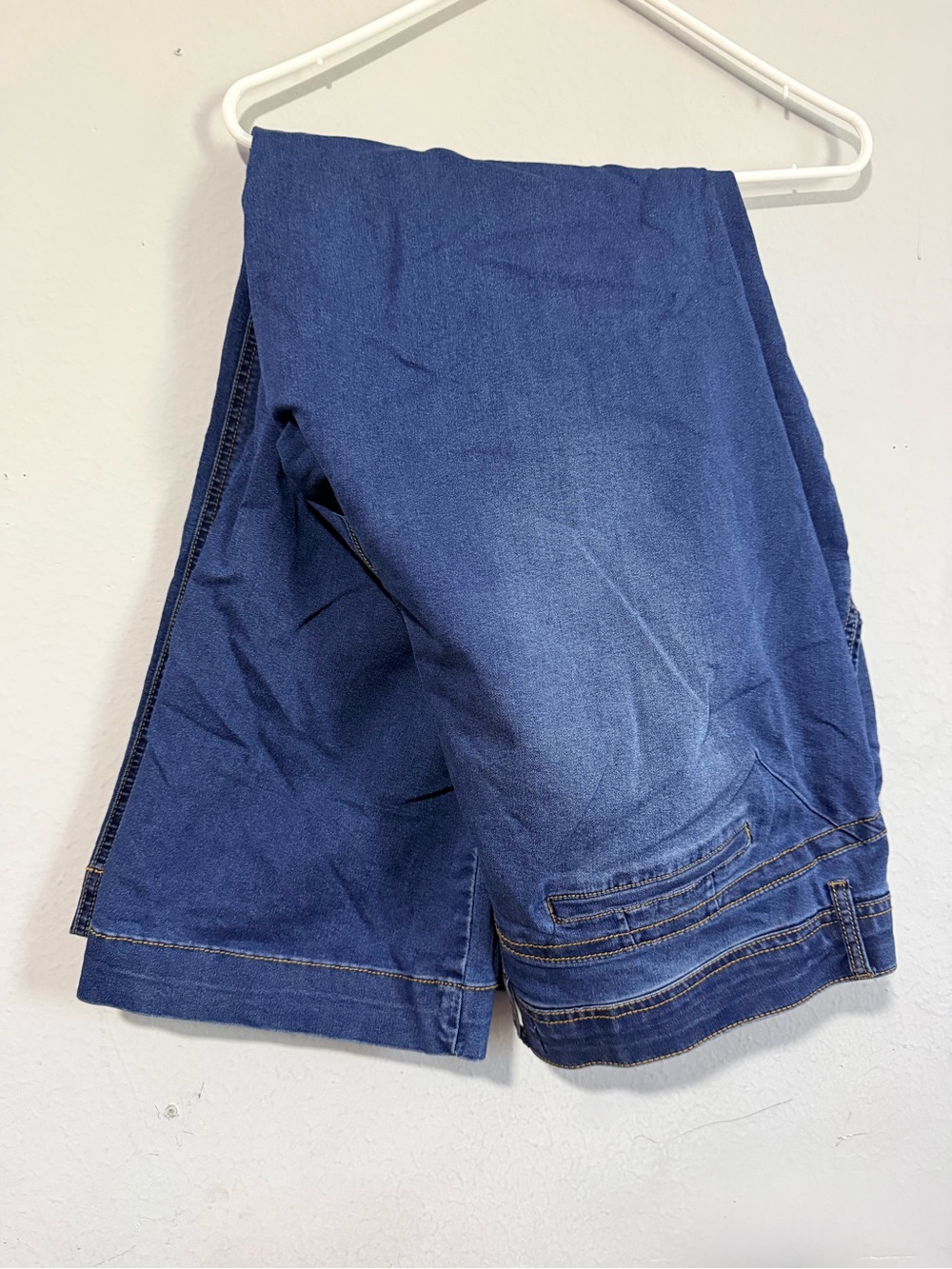 Classic Women's Wide Leg Jeans - Navy Blue